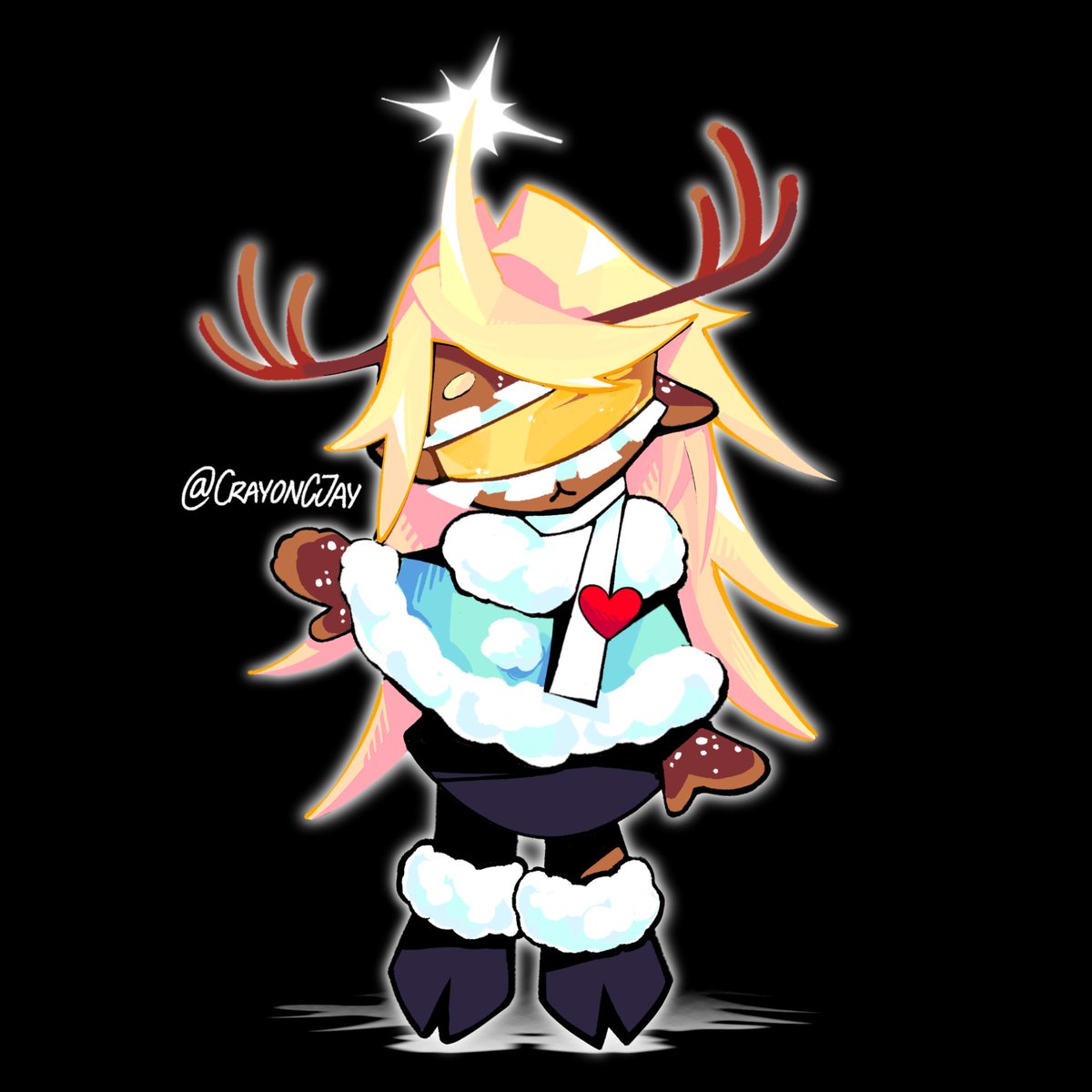 CrayonCJay's tweet photo. Drew Noelle cause I didn’t know what a Christmas tree looks like #deltarune https://t.co/JUwETuwY5t