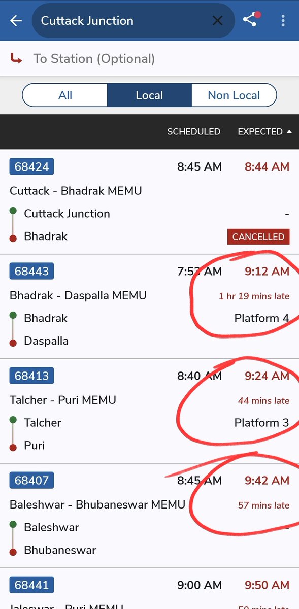 AlwaysOdia's tweet photo. @RailMinIndia @AshwiniVaishnaw What about a single memu to BBS not in time. https://t.co/TBQ8gtuya5
