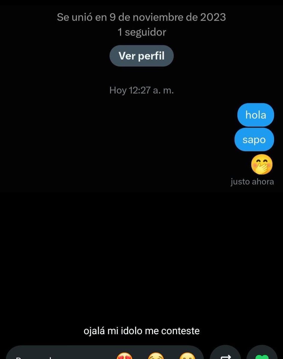 localrednight's tweet photo. Idolo y yo recién con el siguiéndome 💆🏻 https://t.co/QyJpzbbt04