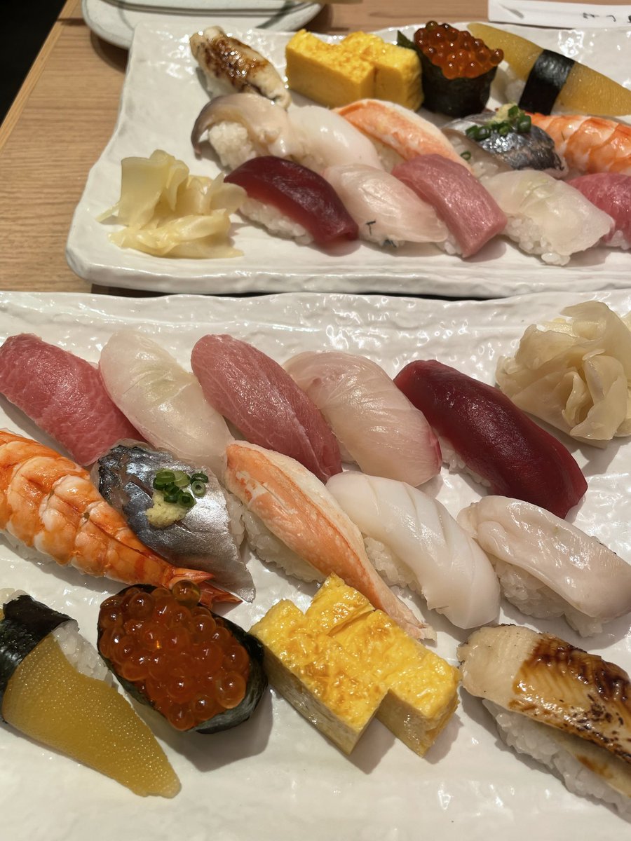 Iori0914's tweet photo. 麻布十番で嫁さんと鮨を食う https://t.co/sY8J44QHSP