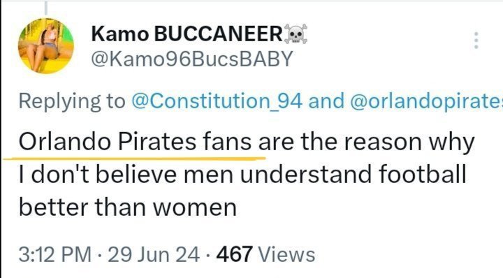 ngxikimane's tweet photo. Same coach who beat Pirates with Maluti &amp; Jwaneng, Coached Bafana in COSAFA,Helped Botswana to qualify for afcon yet according to this Buccaneer he knows nothing about National team football 

🤣The confidence of a man who’s never let facts get in the way of his opinions Madoda🤣 https://t.co/2PtyW6Sbx7