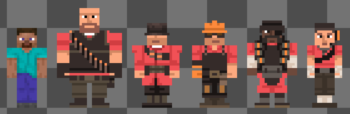 cb7434's tweet photo. fort team
#teamfortress2 #minecraft https://t.co/M770ayDHQw