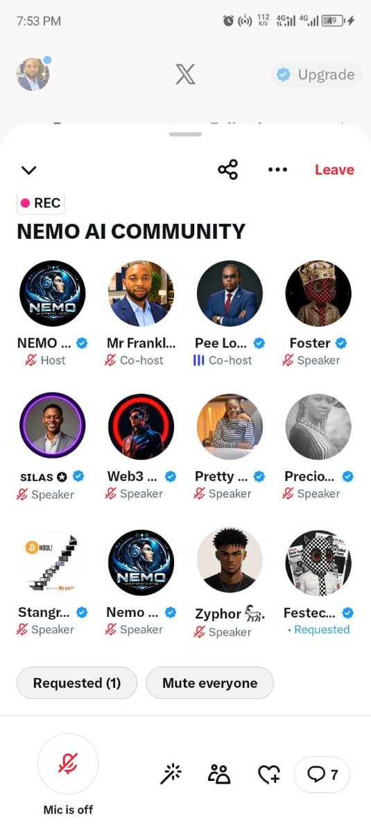 NEMO_AI_HUB's tweet photo. At this moment we will not fail to appreciate our supporters who attended Nemo Ai AMA session on 8th september, 2026.
Thanks for coming.

See you again today by 8pm to 9pm  WAT.

Let's build together.
Spread the news https://t.co/RnCiUzvhAI