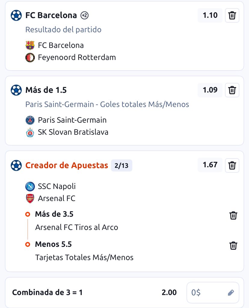 JavoBets's tweet photo. Escalera de Champions a cuota doble: PASO 1/6: háganla rápido que la cuota del Arsenal está bajando. https://t.co/IxiKPvNf5P