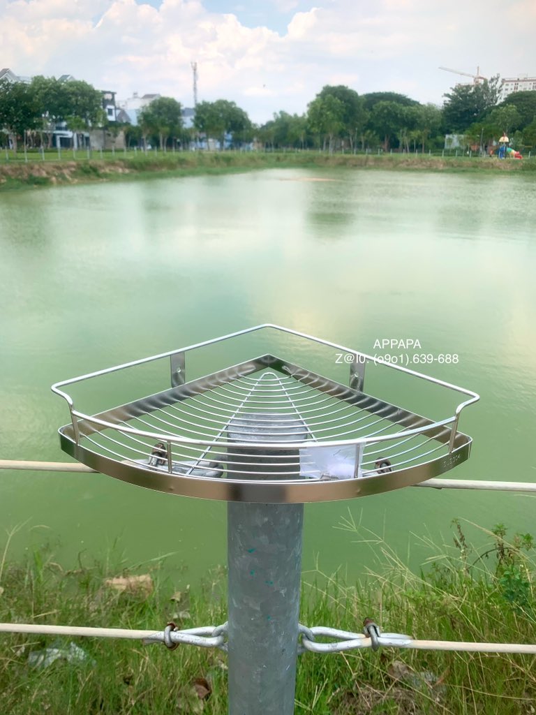 VnAppapa's tweet photo. Kệ inox 304 Góc treo tường 1 tầng Bán kính 25cm Để xà bông Gia vị Giao mọi miền #appapa #keinox304 #kegoctuong #kexabong #thinhhanh https://t.co/EFXSzjsayZ