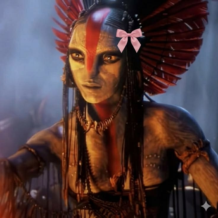 Duckiefishiee's tweet photo. I saw a video with Varang in it earlier today and I'm still thinking about it now. 

She's so fucking pretty bro. I'm too queer for this shit. https://t.co/vQjquzW8u7