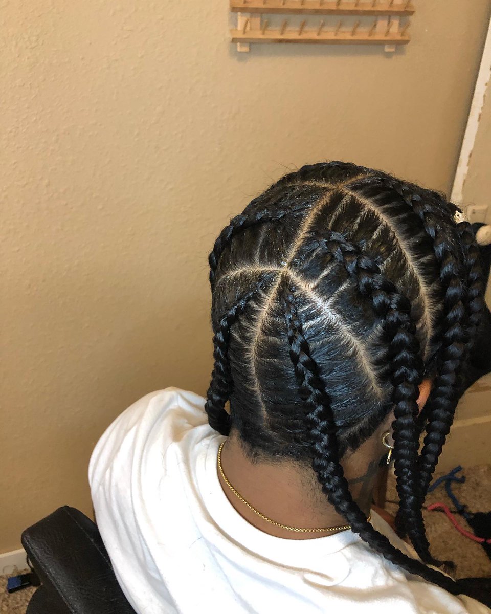JuliusSaleslh's tweet photo. Men’s pop smoke braids. When’s your appointment? Make your appointment today. https://t.co/UMpN6rK3Oe