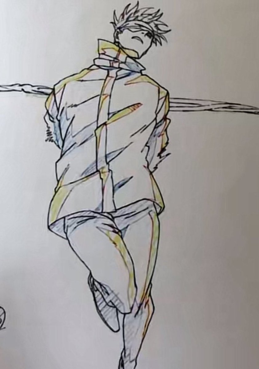 chosoberrie's tweet photo. @guisodberretin todos nombrando a geto y este es gojo en artes oficiales de mappa ndkdn https://t.co/15l9QmYbIV