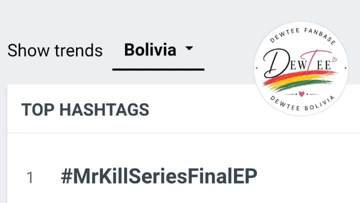DewteeBol's tweet photo. @DewTeeStationTH @dew_jsu @vitheepanich Bolivia

#MrKillSeriesFinalEP https://t.co/vRjwGWsZiE