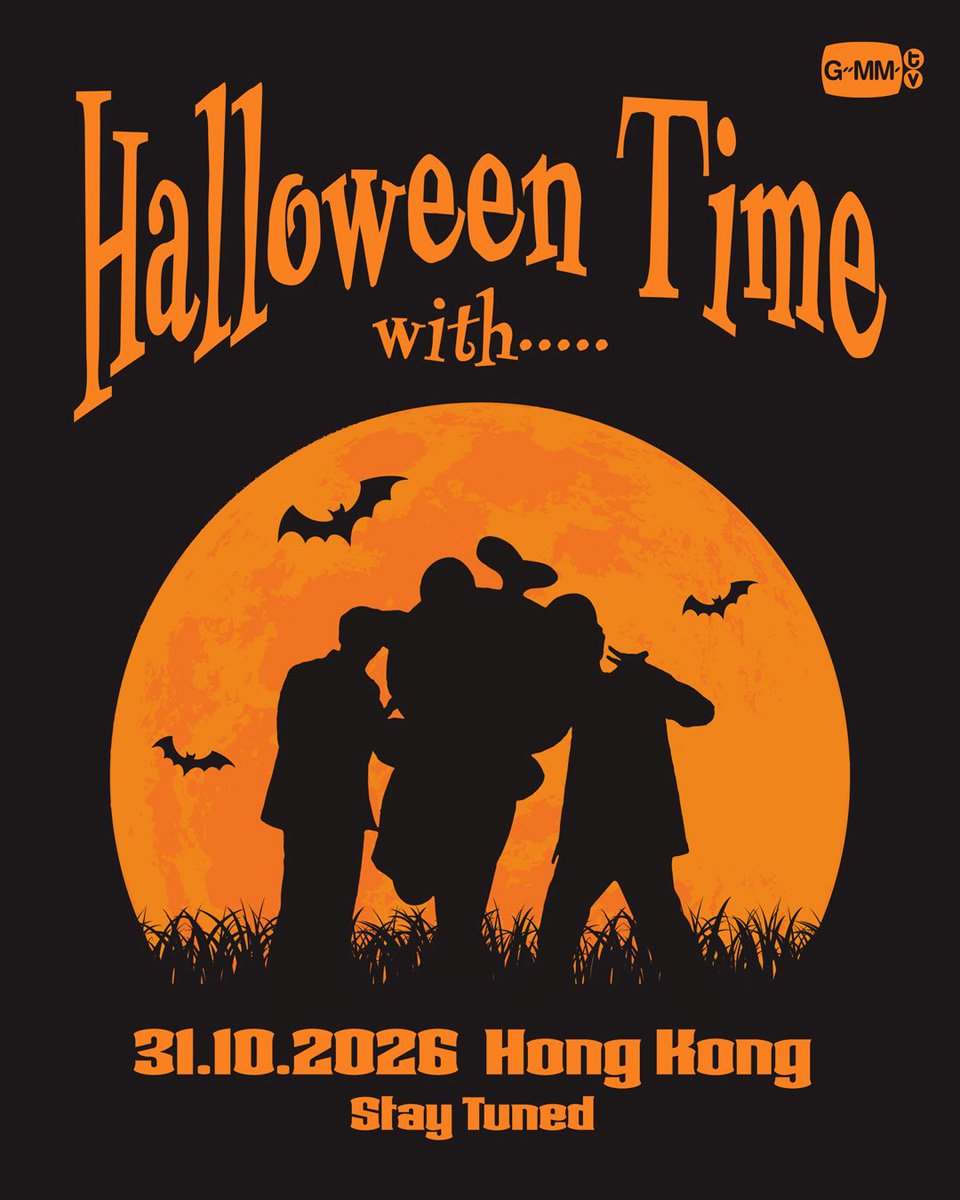 ah_haan4thai_e's tweet photo. GUESS WHO'S BACK FOR THE HALLOWEEN TIME? 👻 🎃 ✨

是誰回來香港和大家大玩萬聖節？⚡️ 🎃
詳情即將揭曉，請密切留意！💙

Who’s back in Hong Kong to party this Halloween with the fans? ⚡️ 🎃
Full details dropping soon—stay tuned! 💙 https://t.co/4EHEQfjdAu