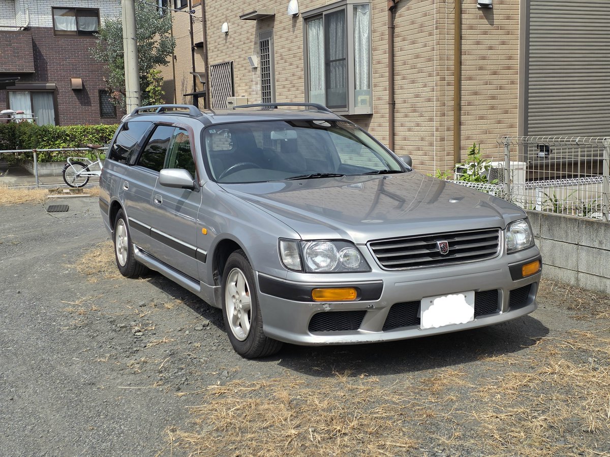 my92my00's tweet photo. 車検取ってこれから長く乗っていく予定でしたが、環境が変わったため、
ステージア売却します m(._.)m

97年式 ステージア 25X
RB25DE NEO6 / AT
走行距離 6.8万km
車検：R10年5月まで

車両価格40万円。

現車確認歓迎です。

気になる方、購入希望の方はDMください。

#ステージア #RB25 #車売ります https://t.co/vVJvpnVSUZ