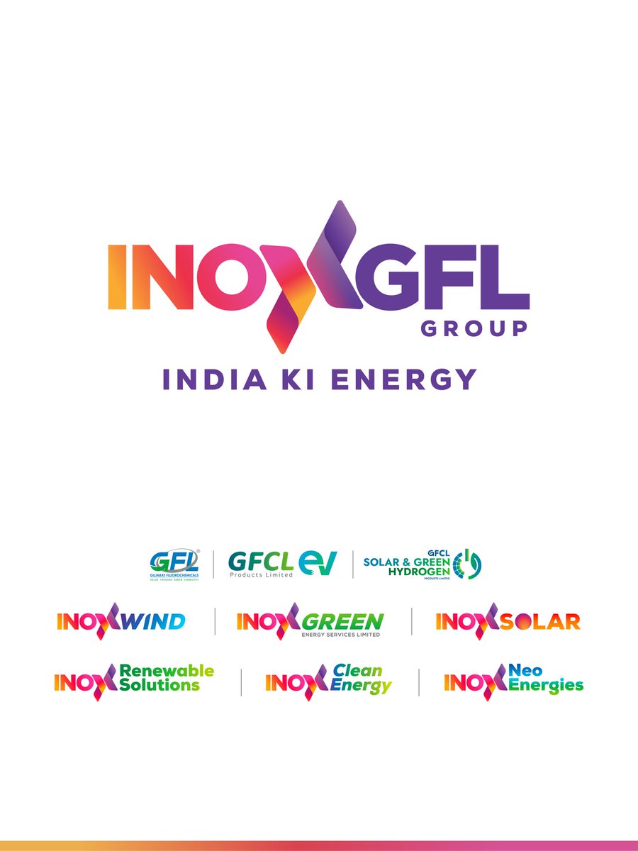 inoxgflgroup's tweet photo. Creating new pathways for India’s clean-energy future.

#cleanenergy #IndiaKiEnergy https://t.co/c6oQQLgvva