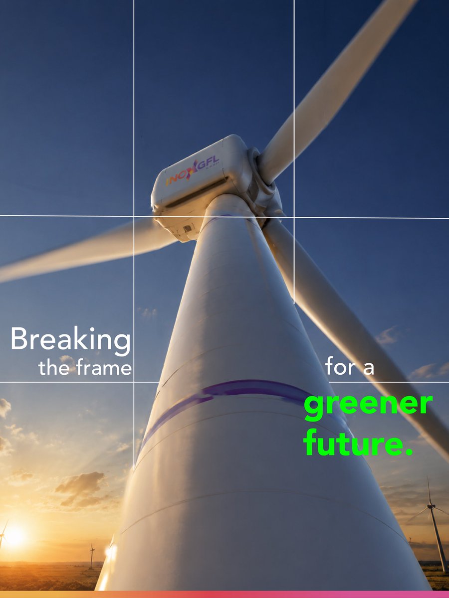 inoxgflgroup's tweet photo. Creating new pathways for India’s clean-energy future.

#cleanenergy #IndiaKiEnergy https://t.co/c6oQQLgvva