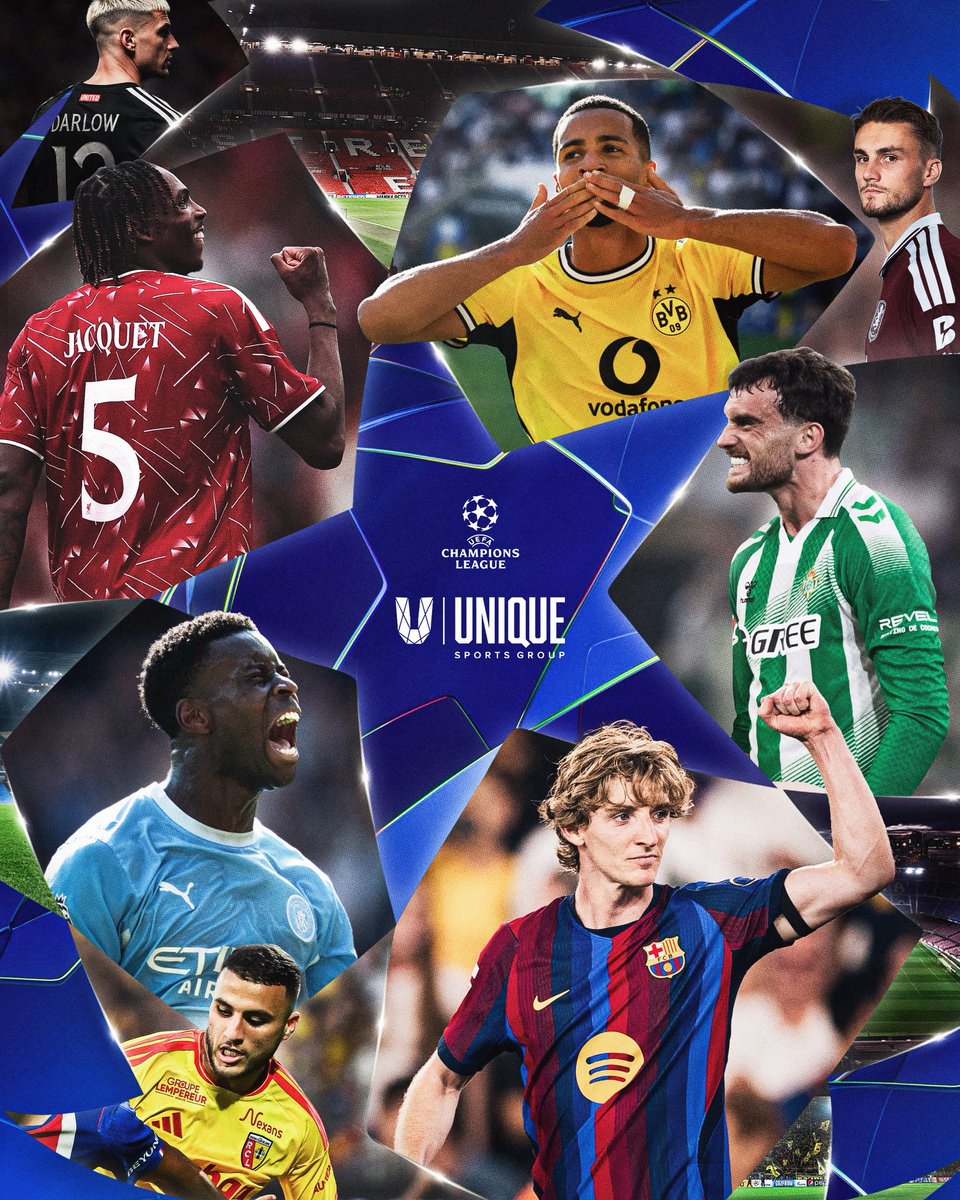 UniqueSG's tweet photo. The Champions League is firmly under way! We’re wishing the best to all of our clients and their clubs on this season’s European journey.
#BeUnique https://t.co/L87qqlmClM