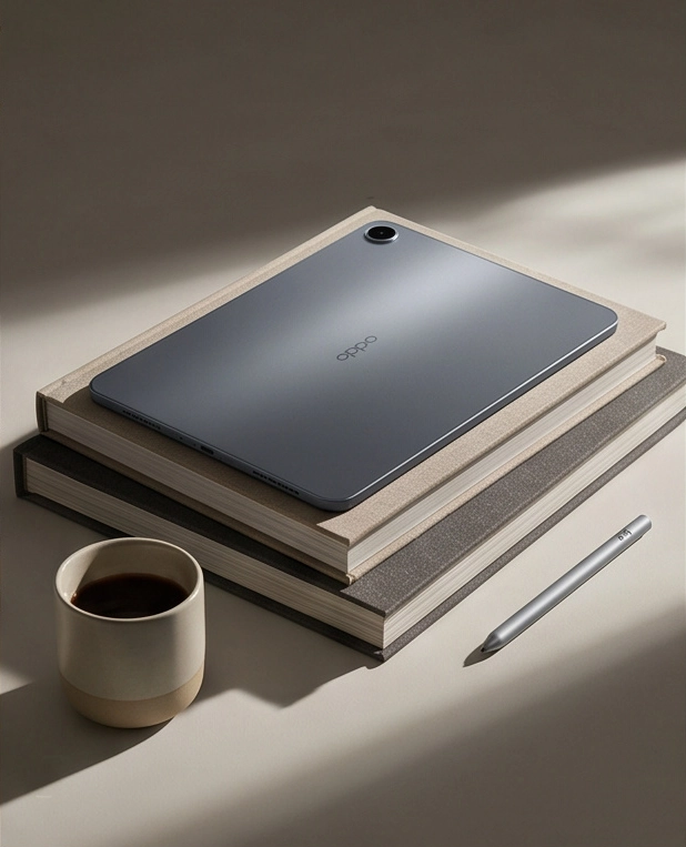 OPPOSaudi's tweet photo. رفيقك الأنسب للتركيز والتميز في مشوارك الأكاديمي! 
احصل على  OPPO Pad 5 الآن! https://t.co/XLXMUuVbha