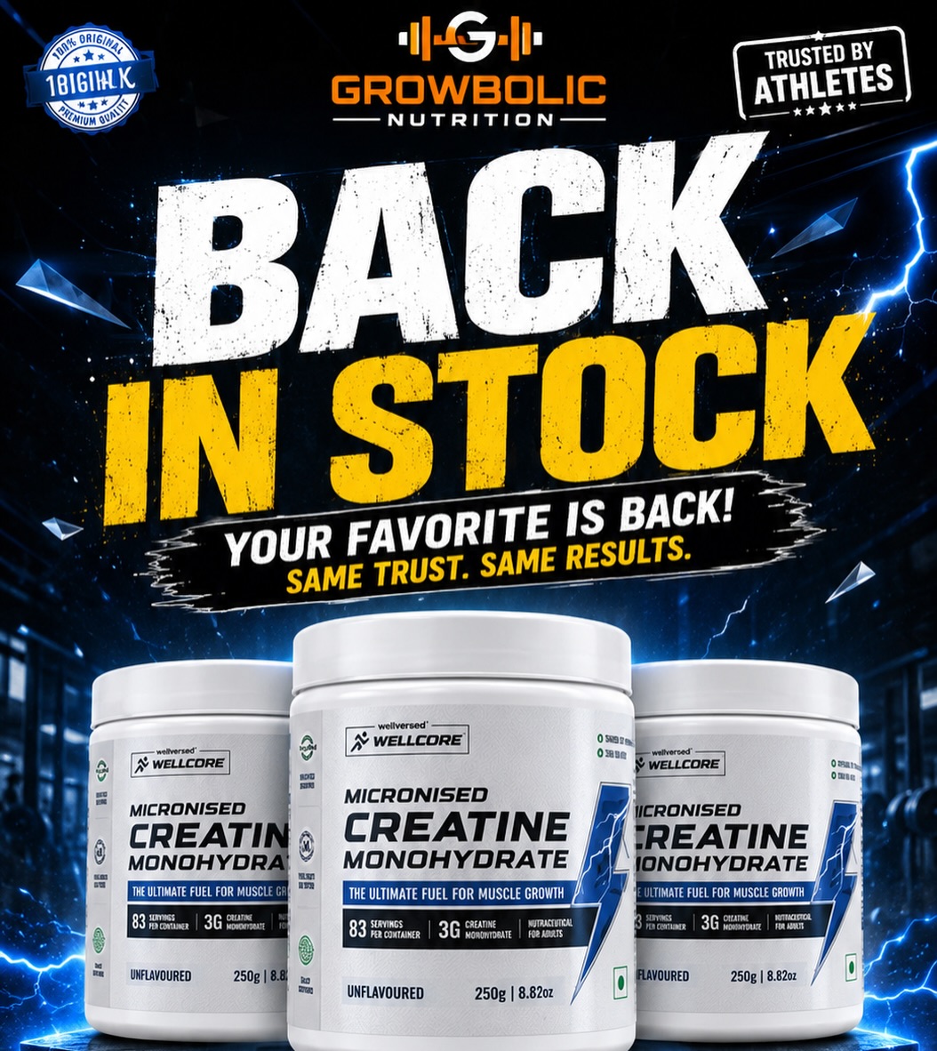 ChantelleSf8bd's tweet photo. Customer Review | Growbolic Nutrition

Your trust and results motivate us. Thank you for choosing us for your fitness journey. We’re committed to authentic supplements and great service. Your goals are our priority—train hard, stay consistent, and https://t.co/5N1wObqMS1