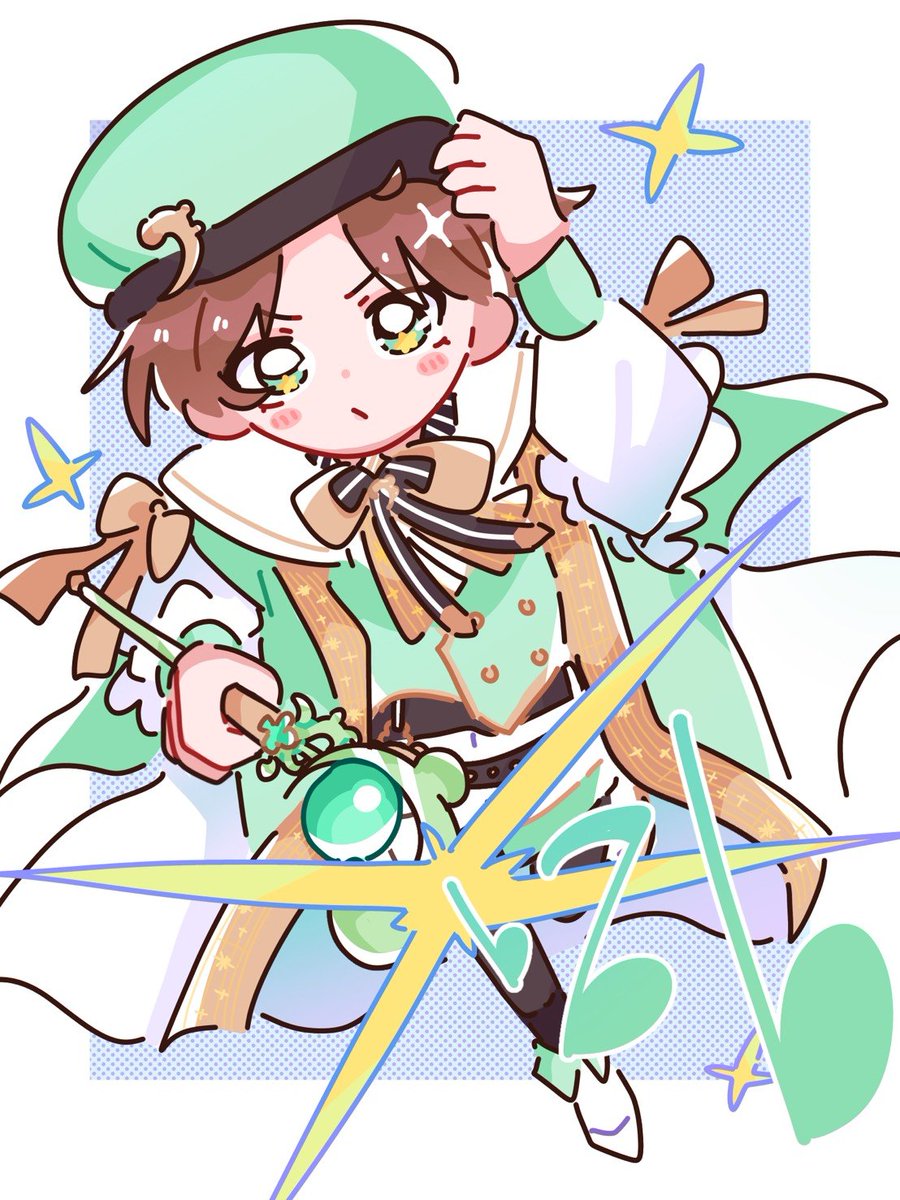 6Rocksky9's tweet photo. 魔法少年🪄🎶
#うらたぬ王国の美術館 https://t.co/UUBsxpgXw3