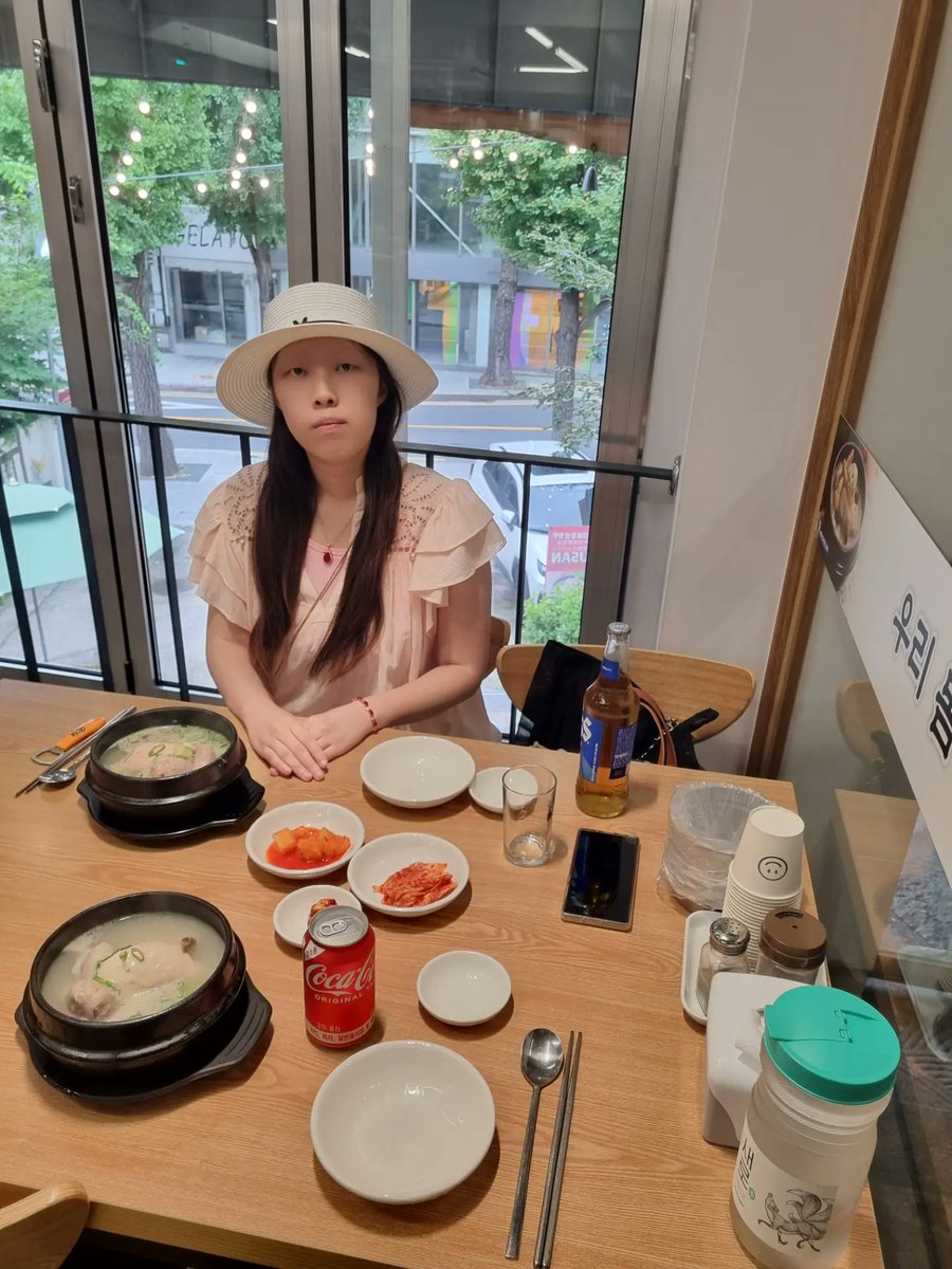 ForrestLas6yjf's tweet photo. In August, I visited “Baeknyeon Native Samgyetang” in Samcheong-dong, Jongno, Seoul, enjoying a relaxed, atmospheric lunch. (2026/8/21) https://t.co/s7NenPf2wq