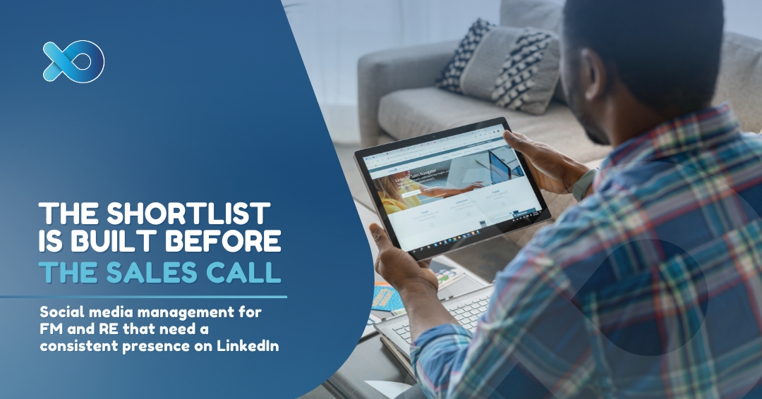 OfficeXo's tweet photo. 95% of B2B purchases come from vendors on the buyer's shortlist. For facilities management &amp; real estate, it starts on LinkedIn.

Consistency in posts is crucial. Office XO can enhance your social media strategy!

#SocialMediaManagement #OfficeXO #BusinessDevelopment https://t.co/WzTX0HSBWr