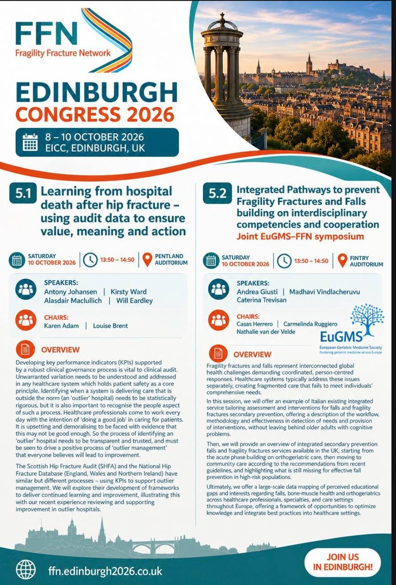 FF_Network's tweet photo. FFN European Congress
Only one month to go!
There's still time to submit your poster. Deadline: September 11
https://t.co/rbNqELS0AD
Get a sneak peek at 2 more of the exciting symposia of the congress. https://t.co/U1e2Wsjqjt