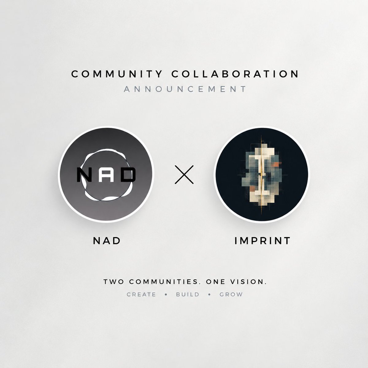 N_AlphaDao's tweet photo. 𝗣𝗔𝗥𝗧𝗡𝗘𝗥𝗦𝗛𝗜𝗣 𝗔𝗡𝗡𝗢𝗨𝗡𝗖𝗘𝗠𝗘𝗡𝗧

We are extremely happy to announce the partnership with @ImprintRH on their Nft Collection 

For More info on Giveaways check  our dc https://t.co/wV4OfQ92I2