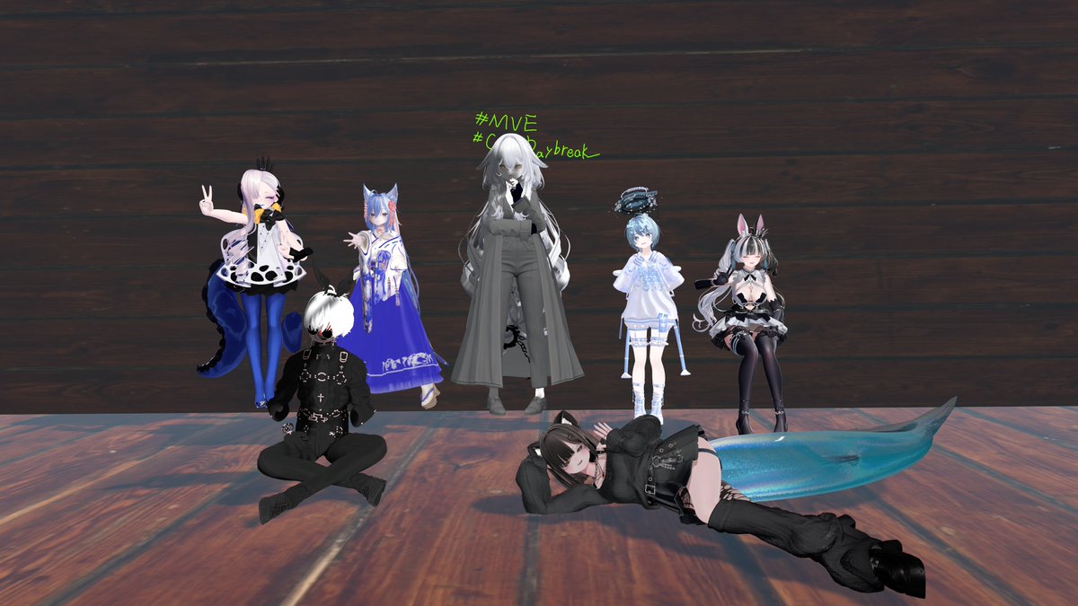 MVE_VRC's tweet photo. 遅くなりましたが昨日はご来店ありがとうございました！
アバターの話やその他たくさんの話題でとても楽しかったです！
#MVE #CafeDaybreak https://t.co/ePL2GFzd2g