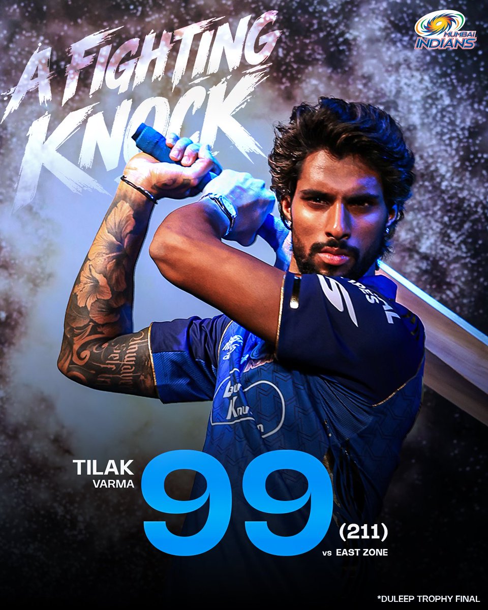 mipaltan's tweet photo. When the going gets tough, Tilak gets going 💪🔥 https://t.co/aI8Gw3hpNS