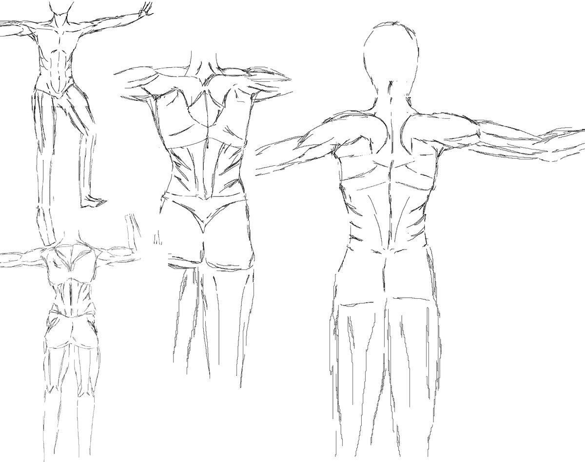 VicariusTC's tweet photo. Day 35: Posting my Art Progress every day until we catch up to present day (August 17th 2026)

Tried learning how to draw backs. Also drew Hat Kid and Kirby. it looks very uncanny, I was really out of my comfort zone there. https://t.co/1IoMsiBhJO