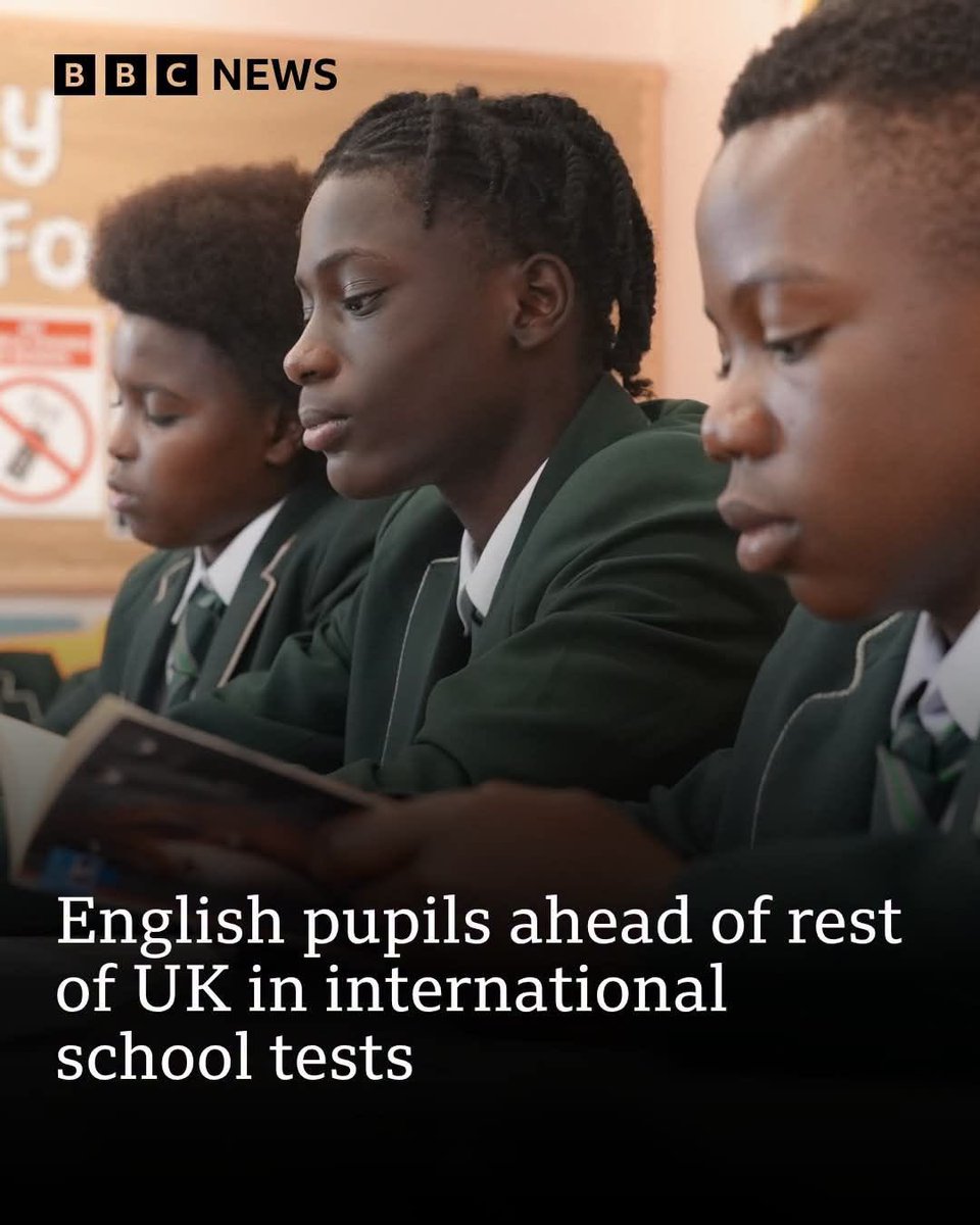 sunnivamead's tweet photo. The BBC are just ragebait at this point. 

“English pupils” yet not one of them is English. 

You cannot be English if you are African.

They are actively encouraging the replacement of England being for the English and the removal of the white population. 

Shit out as much propaganda as you wish, your time is limited. Restore will end every one of your miserable careers you traitors.
