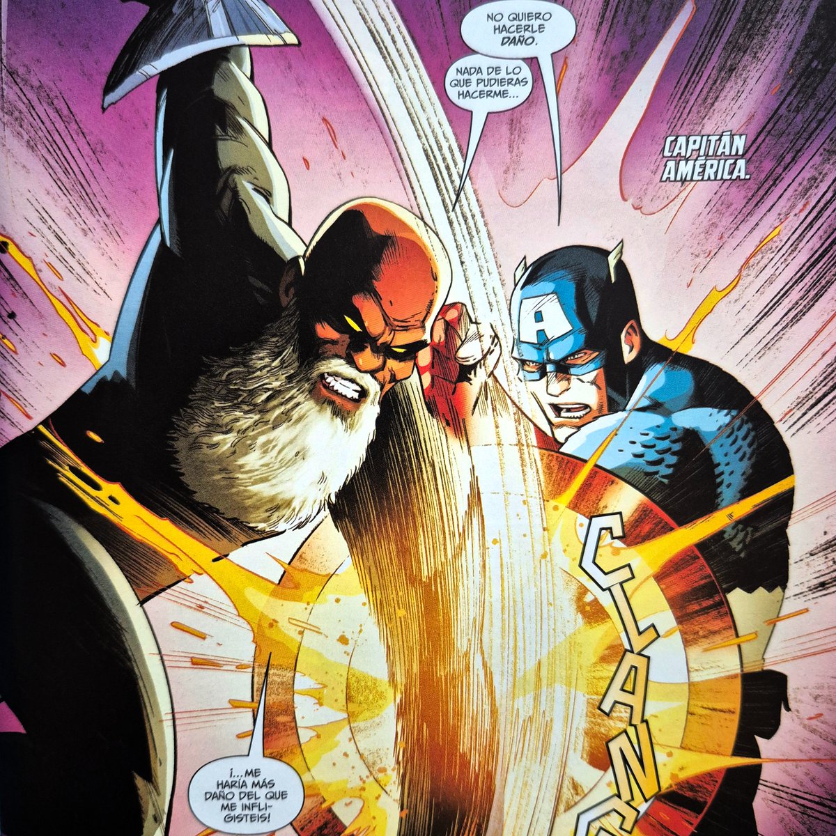 PaniniComicsEsp's tweet photo. 😡PATRULLA-X UNIDA 3
#3del9
Nuestros héroes se unen al Capitán América en una misión encubierta en el pasado, pero nada ha ido como estaba planeado, y el escuadrón pronto encontrará al enemigo que quizás no les permita regresar al presente. Mientras, en Graymatter Lane, La Bestia intenta ayudar a los viajeros temporales, ¿pero qué se puede hacer desde un palacio mental?
Incluye X-Men United #3 USA, por Eve L. Ewing @eveewing, Tiago Palma @tiago_palma y Brian Reber. Portada de Stefano Caselli @St3Caselli y Federico Blee @Toonfed, contraportada de Aco.
+info: https://t.co/8HqW8i2aRN
#PaniniMarvel #PatrullaX #CapitánAmérica #Canfield #viajetemporal #GraymatterLane