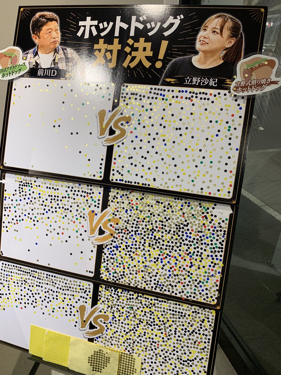badluckbluesman's tweet photo. BSノブロック物産展へ。
目当てのジャラートが抽選外れて買えず‥テンションガタ落ち。

立野式照り焼きホットドックは激ウマでした。

#bsノブロック物産展 https://t.co/ddWLlBxxME