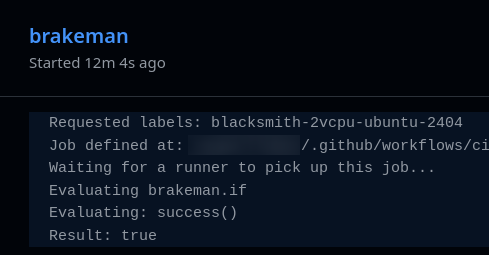 d34ndev's tweet photo. @useblacksmith what's happening over there? https://t.co/HlD6rOuVSP