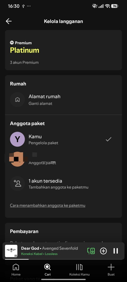 Logindah_'s tweet photo. sisa 1 slot spotify platinum, 1 bulan 40k, 3 bulan 85k, hayuk gais yang punya iem  atau earphone lesgo kerasukan hi ress bareng
#spotify #spotifyplatinum #zonauang #zonajajan https://t.co/OhMlGsYP91