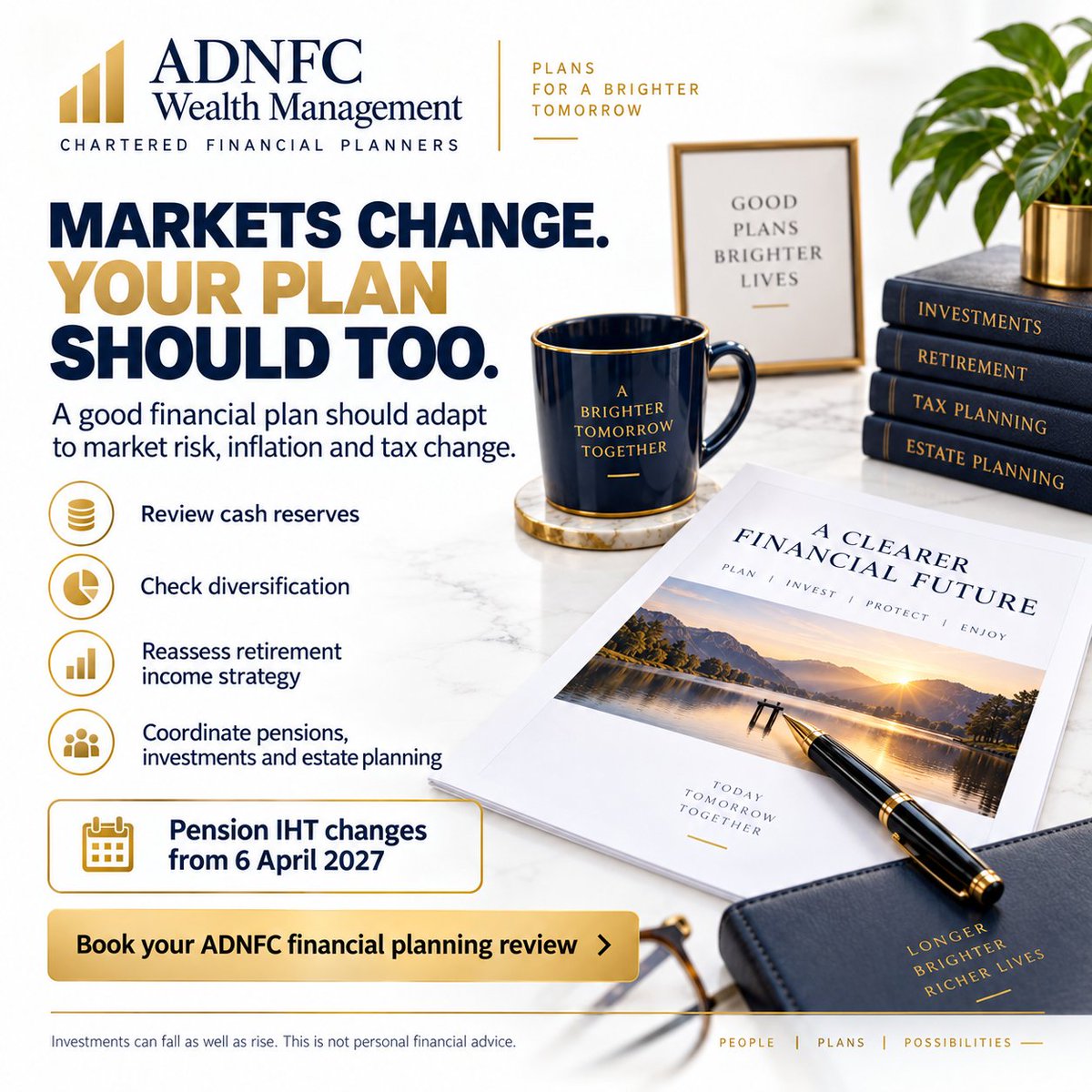 ADNFCWEALTH's tweet photo. Oil near $100. Markets uncertain.

Is your retirement plan ready for what comes next?

#RetirementPlanning #Pensions #Investing #FinancialPlanning #ADNFC https://t.co/KnGOAMOF8p