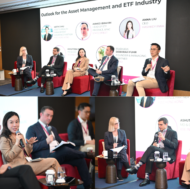 etfgi's tweet photo. 💫 We’re heading into the final session of the day in #HongKong!

 Keith Chau @PwC HK, Ahmed Ibrahim @StateStreet, Anna Liu @HashKeyRWA &amp; Ashutosh Singh, BSE Indices, discuss "Outlook for the Asset Management and ETF Industry".

👉https://t.co/9zRtwFrjt2

#ETFs #AssetManagement https://t.co/X7JP10rJet
