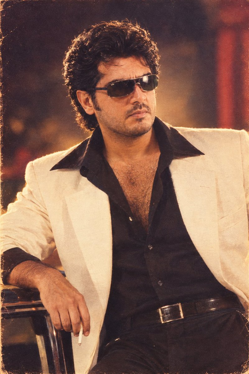 ThalaAjith_FC's tweet photo. Let's Go With The Trend! 😉🤞

How Is The 80's Version Of Our David Billa &amp; Vinayak Mahadev? 🤠✨

#AjithKumar https://t.co/azp52sKrmW