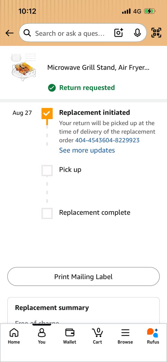 Munafkhan80's tweet photo. @amazonIN @AmazonHelp i have placed return request on 27 sept which is still showing as pending. No option available to call your customer support as well pathetic service https://t.co/lo2uNOubSO