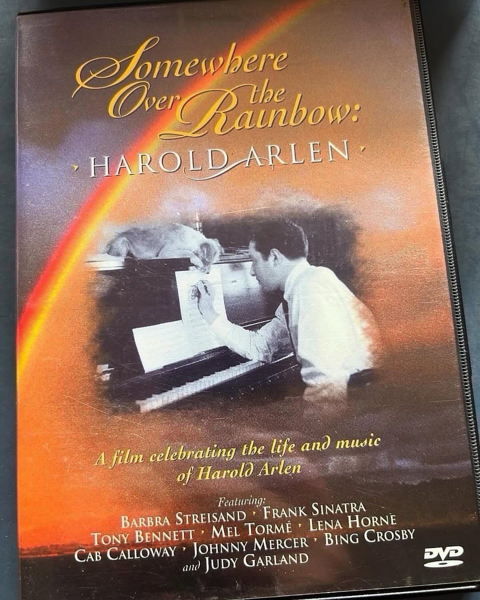 XavierSehr58's tweet photo. Somewhere Over the Rainbow” excellent DVD featuring the best music by the composer, with many great songs performed by Sinatra, Tony Bennett, and others. $10, 000. Selling a wide range of film and music collectibles: magazines, photos, DVDs, vinyl, https://t.co/nWRXMIKEgO