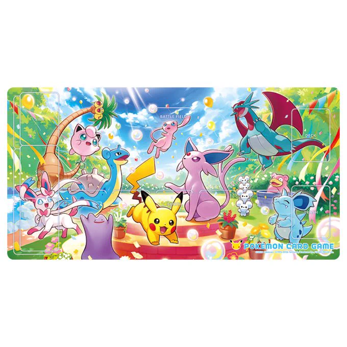 EUIC 御三家 物販限定 プレイマット　ポケモンセンター　30周年 ポケゲトちゃんねる＠ポケモンカードまとめ on X: 