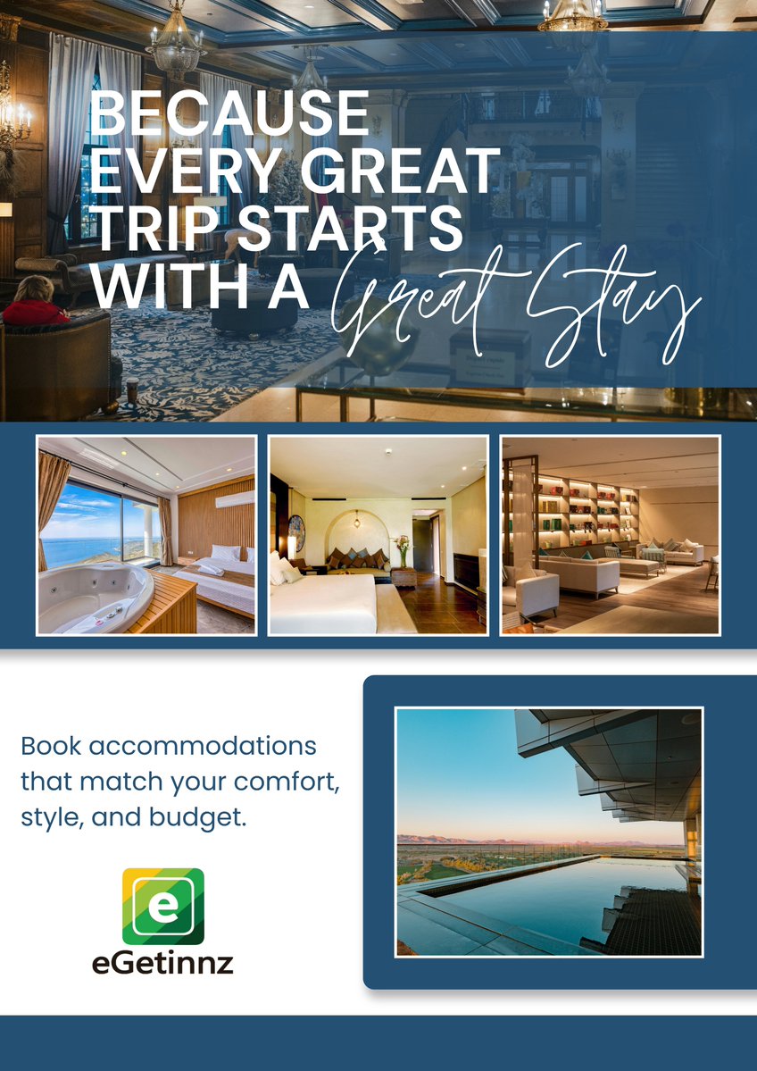 EgetinnzA58603's tweet photo. https://t.co/6zfCNeDSTg | Comfort Starts Here 🛏️
Make comfort part of your holiday plans. Start early, choose your stay, and travel with peace of mind. 🎄
🌐 Book via https://t.co/6zfCNeDSTg
#eGetinnzPH #ComfortStartsHere #ChristmasTravel #HolidayGetaway #BerMonths #TravelPH https://t.co/6ckUoF8Wy1
