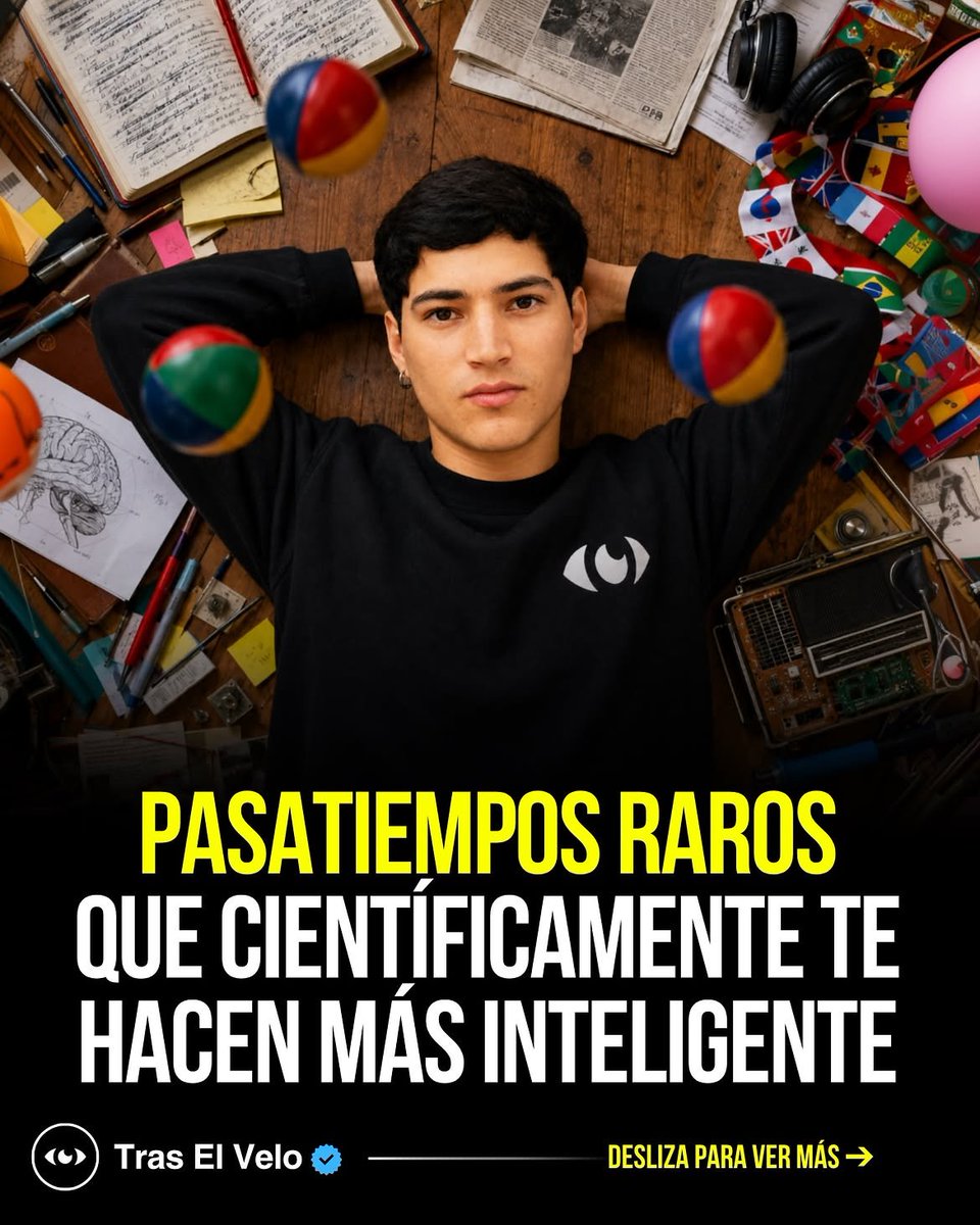MartaCecilia36's tweet photo. Pasatiempos raros que científicamente te hacen más inteligentes

Hilo 🧵 https://t.co/fmb0n5KKES