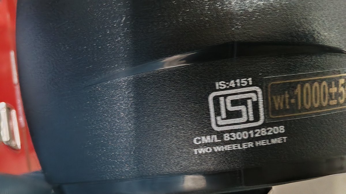 Vansh2501's tweet photo. "@VegaHelmets I bought a suspected fake helmet with a handwritten paper slip pasted inside. Ticket ID: 59391. Your customer care is not answering calls. Clear the air—is this dangerous duplicate helmet original or fake? Consumers' safety is at risk! @jagograhakjago" https://t.co/K65N1x01HH