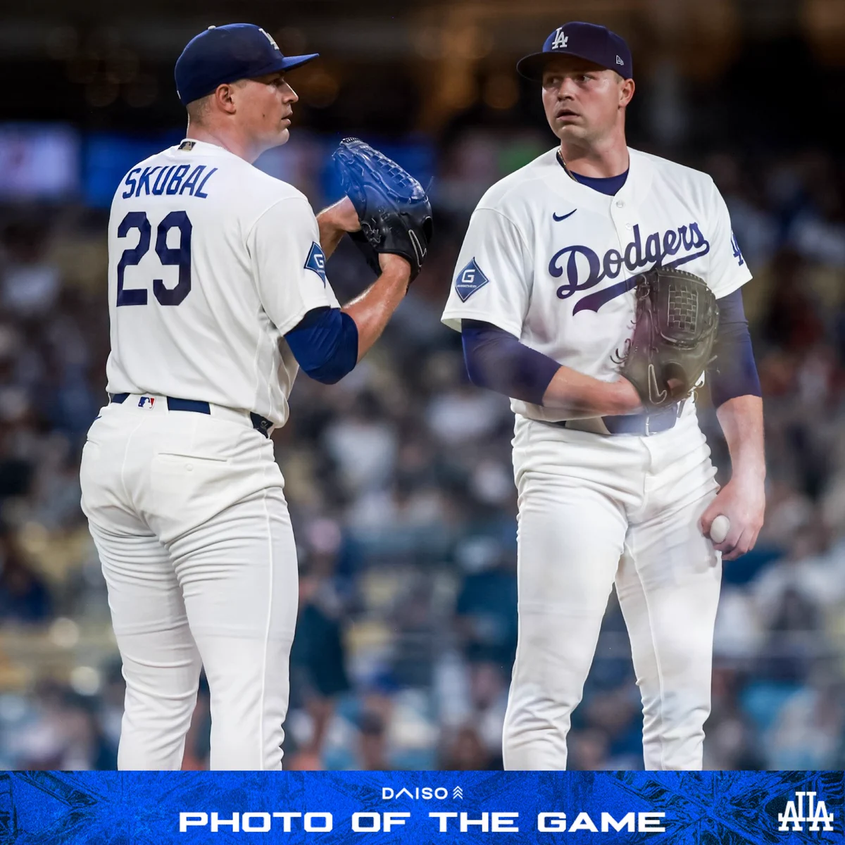 A multiple exposure photo of Tarik Skubal on the mound.