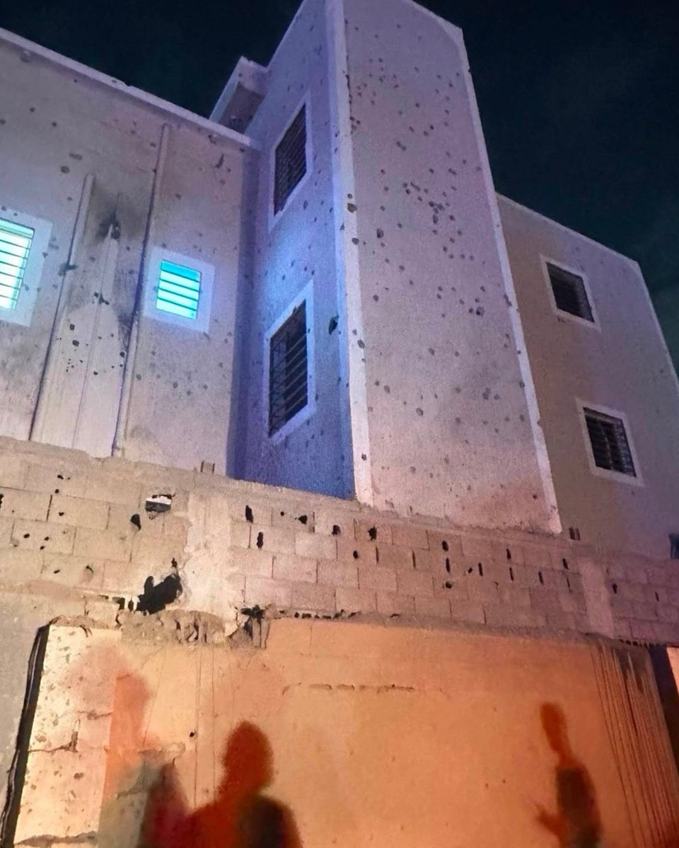 GulfInsider's tweet photo. Photos show civilian sites in Abha, Khamis Mushait and Jazan following attacks by the Houthis on Tuesday. 

The attacks targeted several locations across the three Saudi cities, with authorities reporting injuries and damage.

📷: @arabnews https://t.co/JIffqqFj1R