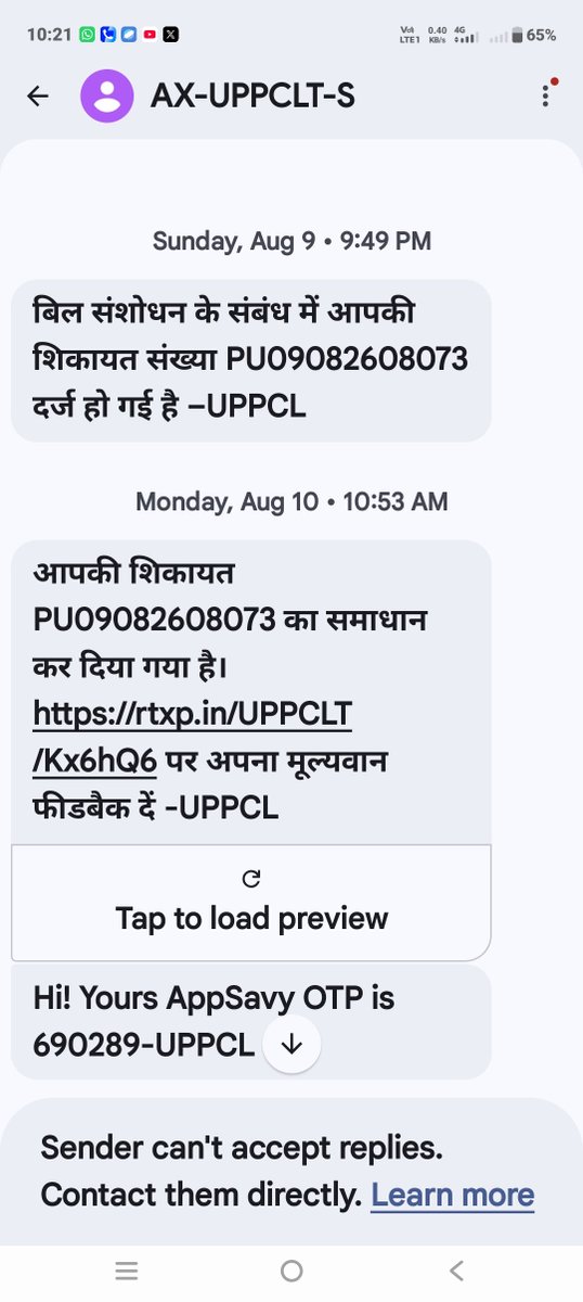 PandeAcharya's tweet photo. @PuVVNLHQ @PuVVNLKAUSHAMBI @UPPCLLKO @myogioffice @CMOfficeUP @kpmaurya1 काम कुछ करिए फर्जी निस्तारण ना करें नहीं अब धरना प्रदर्शन होगा बिजली विभाग होश में आओ 
@UPPCLLKO https://t.co/SWuwZ3d3OO