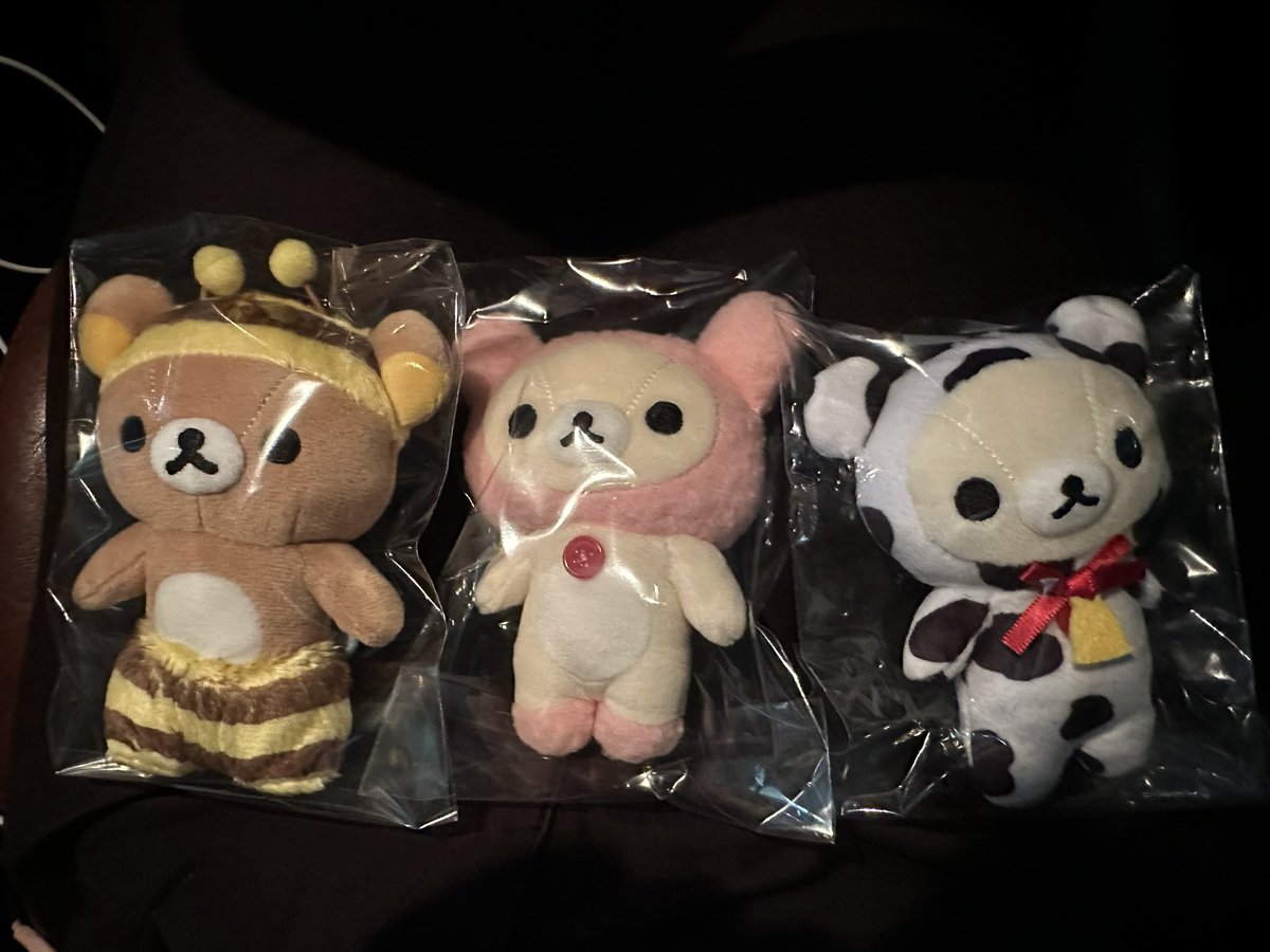 rxrzu_'s tweet photo. 交換 あのころのリラックマ ぬいぐるみキーホルダー コリラックマ

譲：ハニー＆スマイル リラックマ、
       うさぎとあそぼ コリラックマ
        お外でごろん コリラックマ
⁡
求：ハニー＆スマイル コリラックマ
       イチゴ コリラックマ

郵送にて交換希望です📮 https://t.co/ftZXptQAaQ