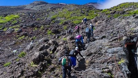 uto__xpia's tweet photo. 今日は朝から富士山登ってるよ🗻🗻 https://t.co/DLj4X030iJ