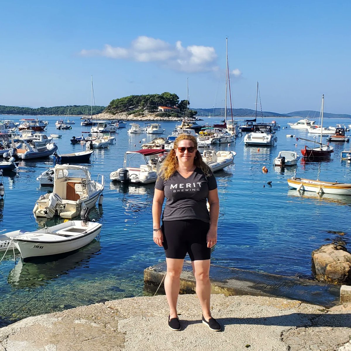AmandaTarbad's tweet photo. Susan in Hvar. And Trogir. https://t.co/E0LYp32f9p