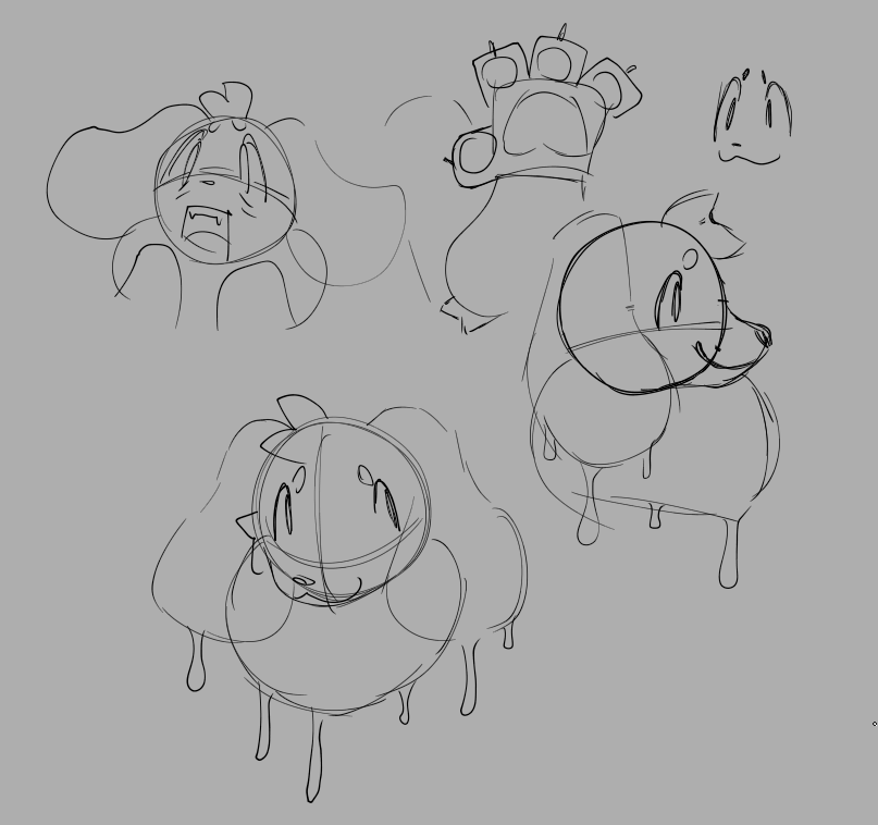 MintScampi's tweet photo. fuller sketchs #furry #furryart #fursona https://t.co/8QckbOUBi8