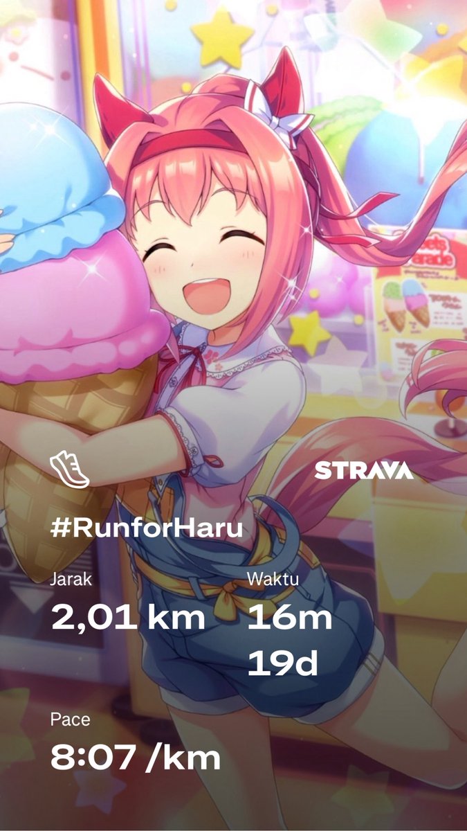 mahju_2k18's tweet photo. September 9th Memorial Run of Haru Urara

This campaign was initiated by cosplayer Toraishya in Instagram to commemorate Haru Urara.

このキャンペーンは、コスプレイヤーのtoraishyaさんがInstagramでハル・ウララを記念して始めたものです。

#RunforHaru #HaruUraRun #umamusume https://t.co/jFrS6ApkW3